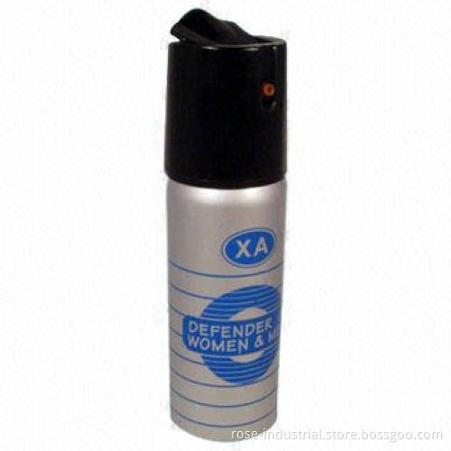 60mL Silver Pepper Spray, Used in Personal Defense Tearing and Riot Control